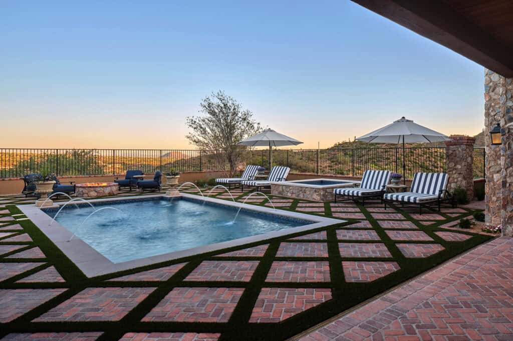 050319 42638 N Chiricahua Pass pool and view